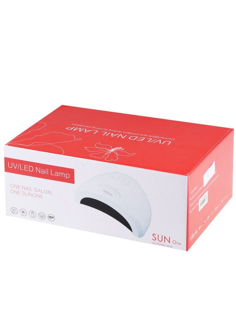 UV LED Nail Lamp, SUN one- UV Light for Nails 48W UV Dryer with 3 Timers 2 in 1 - pzsku/Z3861C4E7C1710551AED4Z/45/_/1694435711/fb4dd1aa-9a1b-4795-a41a-a45c404c3e85