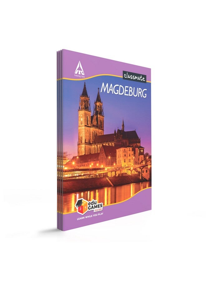 Classmate Notebook - Unruled, 172 Pages, 240 mm x 180 mm - Pack Of 4 - Image 1