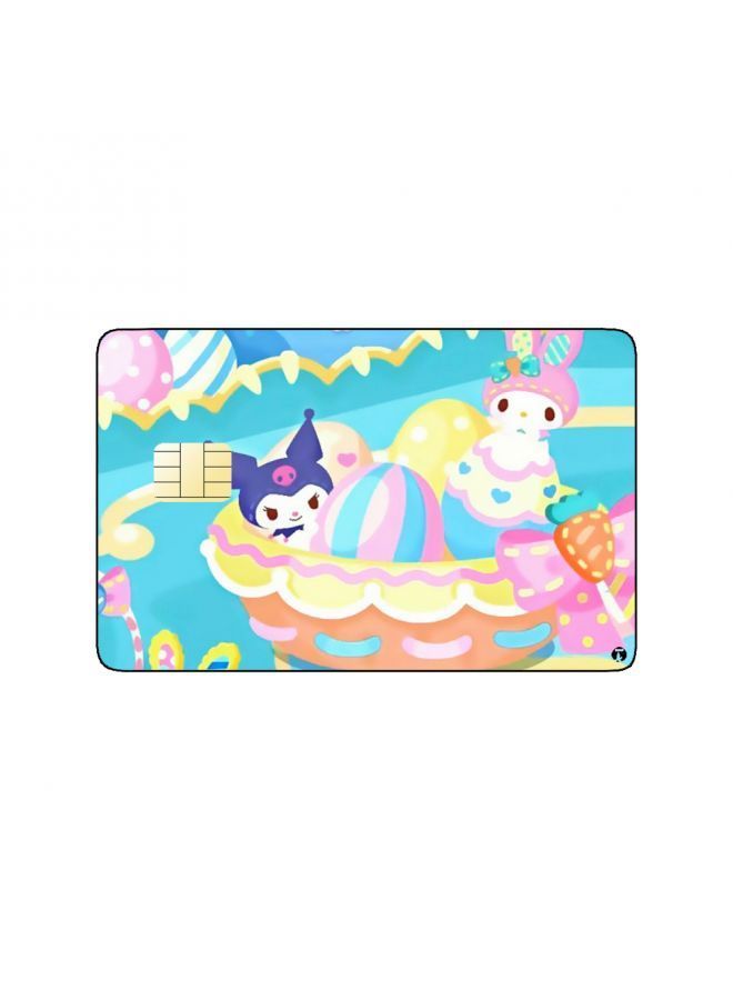 RKN PRINTED BANK CARD STICKER Sanrio Anime Characters - Image 1