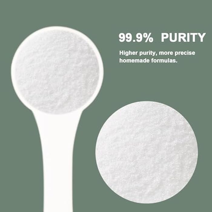 Sturelehub مسحوق الألانطوين 1 أونصة نقاء 99.9%، درجة تجميلية، مستحلب الألانطوين DIY، كريم، لوشن، أقنعة، الألانطوين يساعد على ترطيب وتغذية البشرة - Image 2