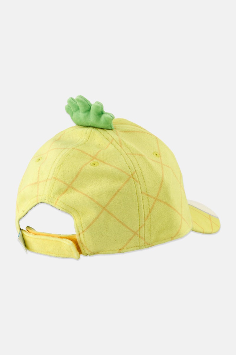 Squishmallows Kids Girl Maui Novelty Plush Cap, Yellow  - Image 2