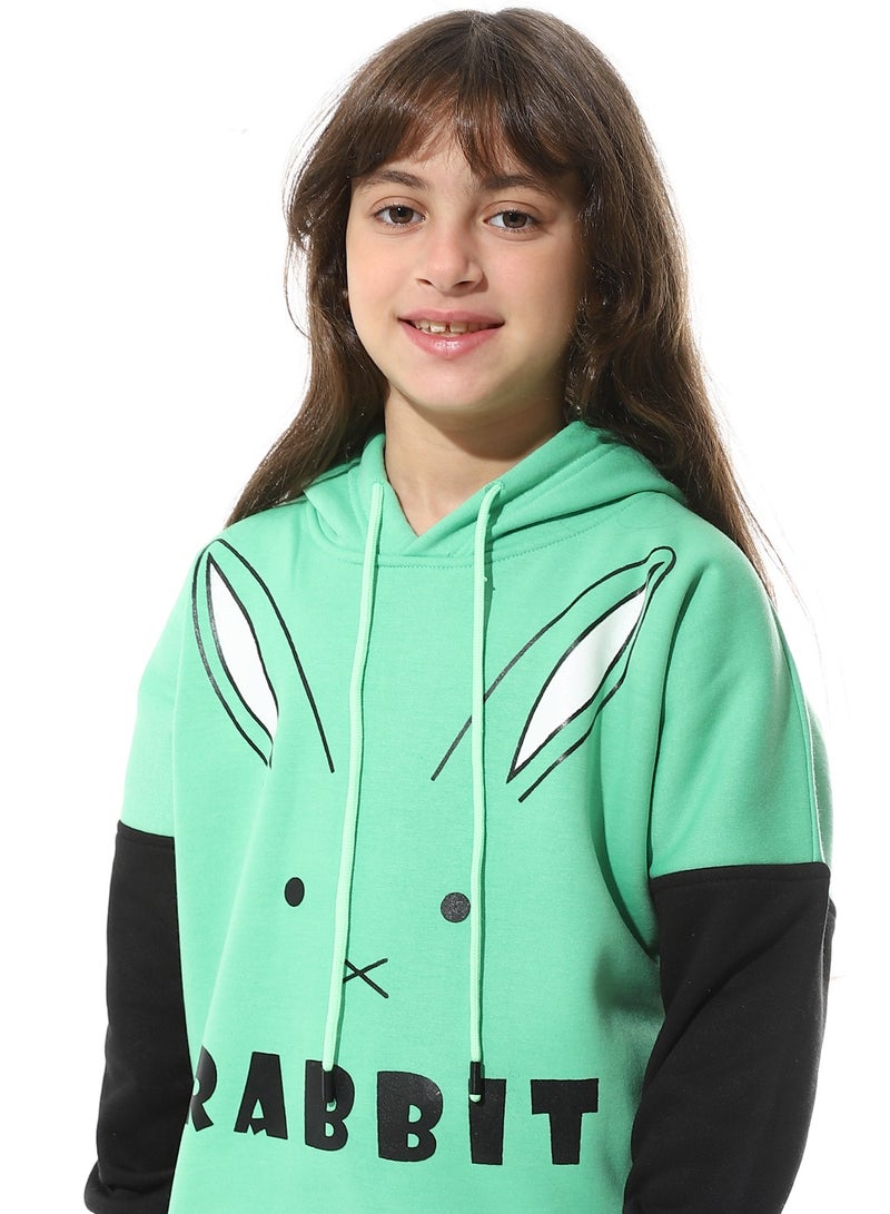 Caesar Printed Girls Meleton Training Suit - Image 2