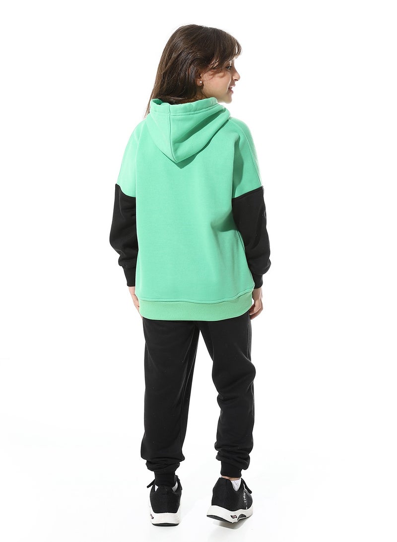 Caesar Printed Girls Meleton Training Suit - Image 4