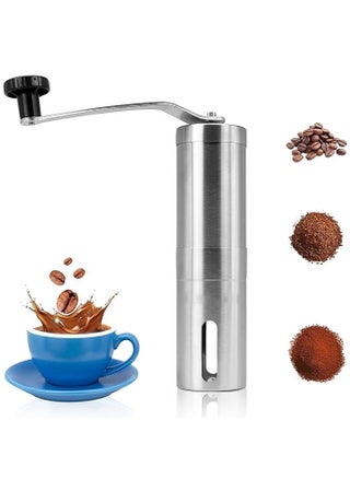 مطحنة حبوب القهوة اليدوية فضي Standard - pzsku/Z386227A9670FA5C92C07Z/45/_/1701677420/dff546b9-3d6f-47dc-ad1c-21daaaa5174f