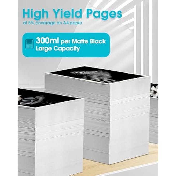 730 INK CARTRIDGES PROFESSIONAL 300ML MATTE BLACK ULTRA-LARGE CAPACITY P2V71A REPLACEMENT FOR HP 730 INK CARTRIDGE FOR DESIGNJET T1600 T1700 T2600 PRINTER 1-PACK - Image 3