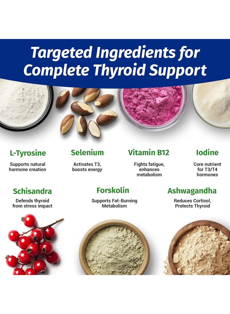 1 بادي مكمل غذائي لدعم الغدة الدرقية مع اليود - Image 4