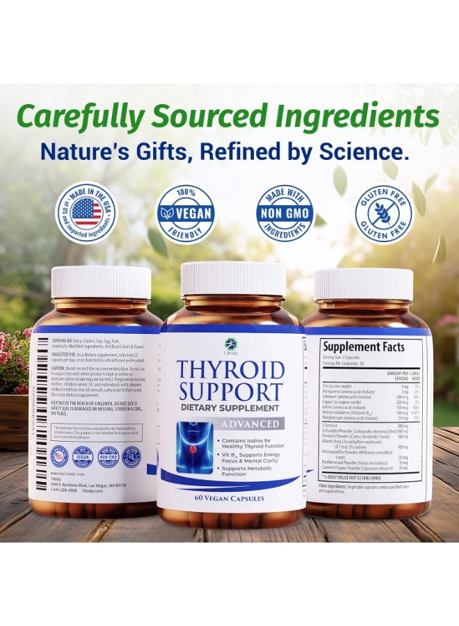 1 بادي مكمل غذائي لدعم الغدة الدرقية مع اليود - Image 5