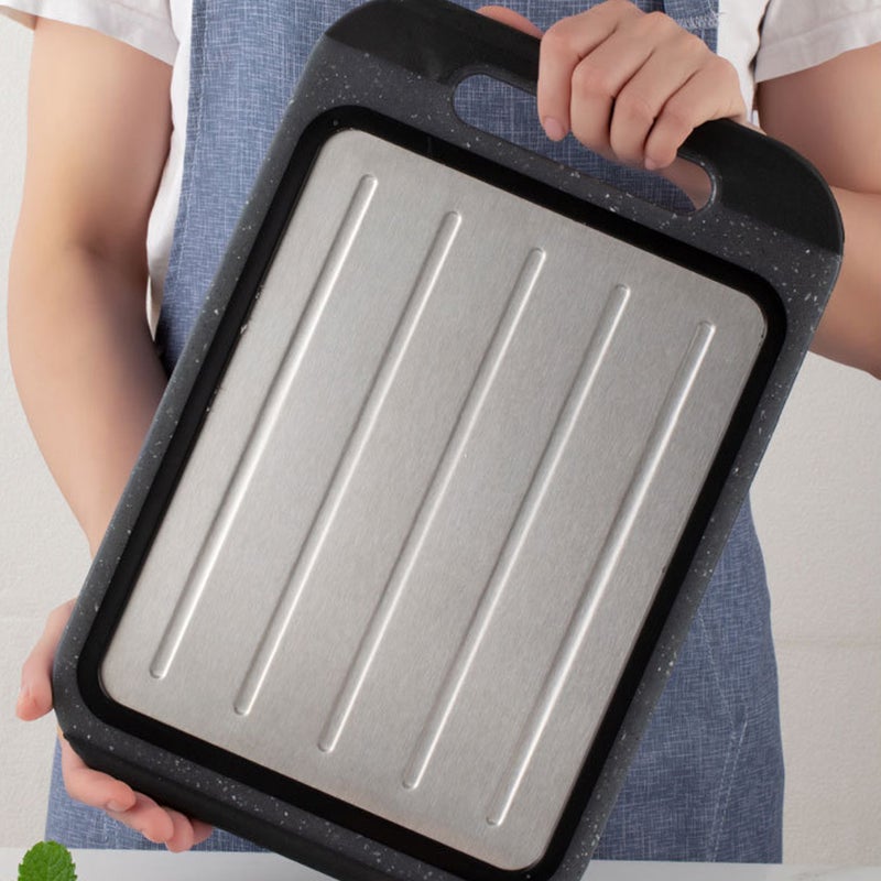 🍳 لوح تقطيع بمادة آمنة للطعام غير قابل للانزلاق للاستخدام في المطبخ - Image 2
