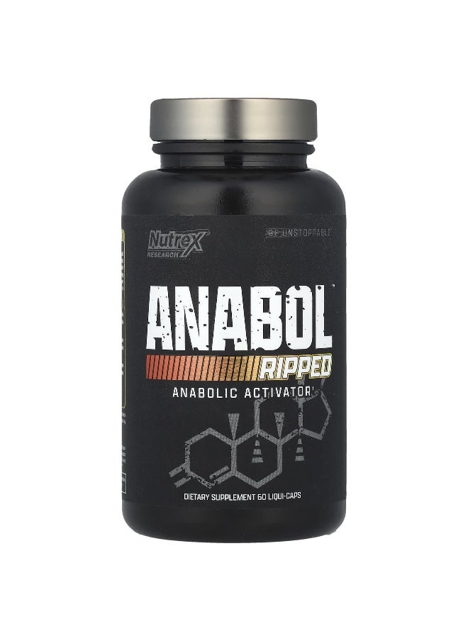 Nutrex Research Nutrex Research, Anabol™ Ripped, 60 Liqui-Caps  - Image 1