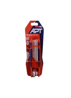 Allen Key Folding Set APT (2-8mm) , 7 Pieces Chrome Vanadium, Compact & Durable 240 g, AH511501-7 - Multicolor - pzsku/Z3862666B761610067B18Z/45/_/1739795094/46831348-a57d-46d5-9588-012c629e999e