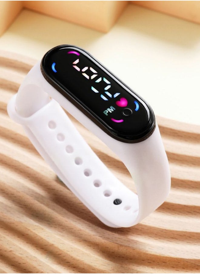 In Air - Kids' Water Resistant Silicone Digital Watch 6PCS - Image 1