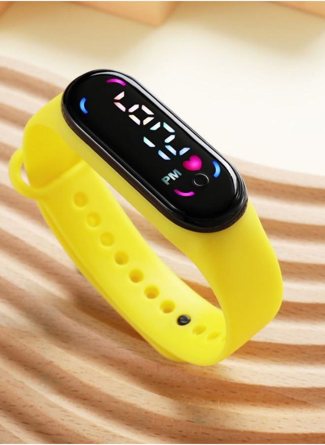 In Air - Kids' Water Resistant Silicone Digital Watch 6PCS - Image 1
