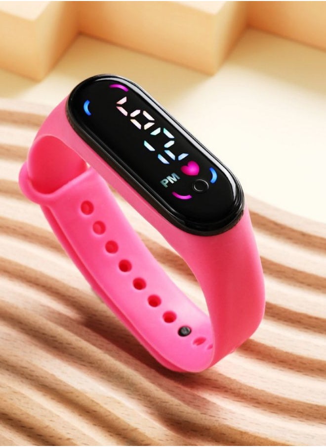 In Air - Kids' Water Resistant Silicone Digital Watch 6PCS - Image 1