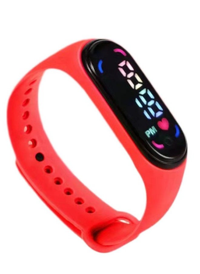 In Air - Kids' Water Resistant Silicone Digital Watch 6PCS - Image 1