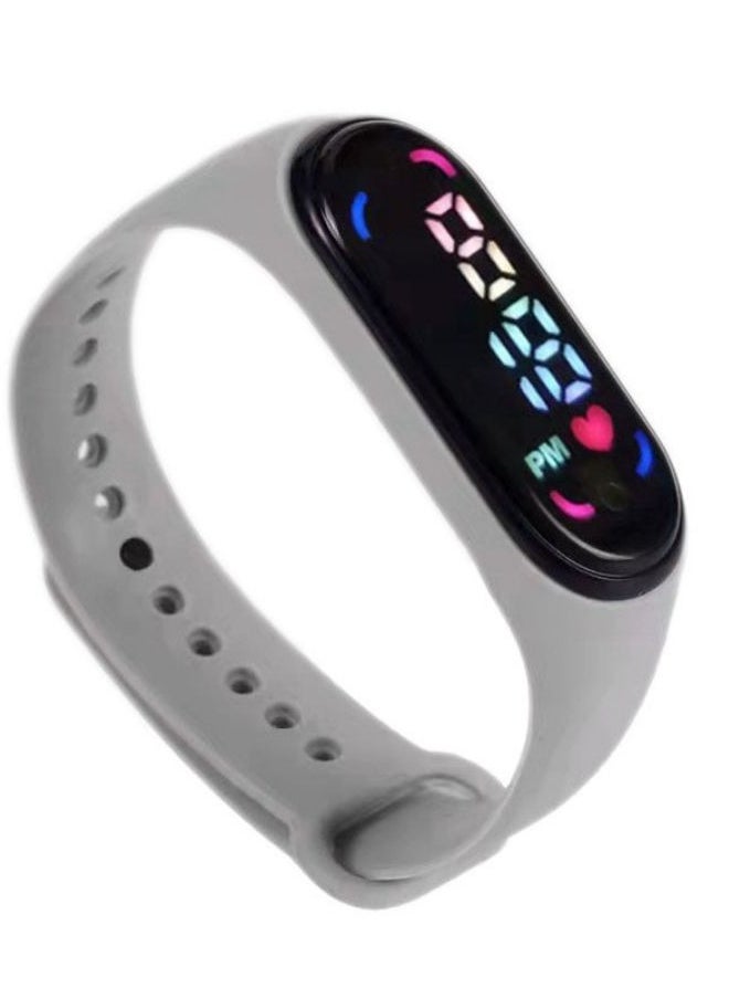 In Air - Kids' Water Resistant Silicone Digital Watch 6PCS - Image 1