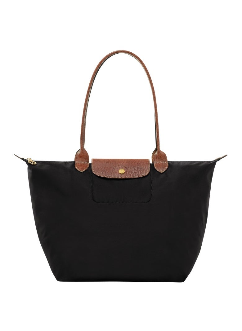 Longchamp women's large tote bag, handbag, shoulder bag black classic style  - Image 1