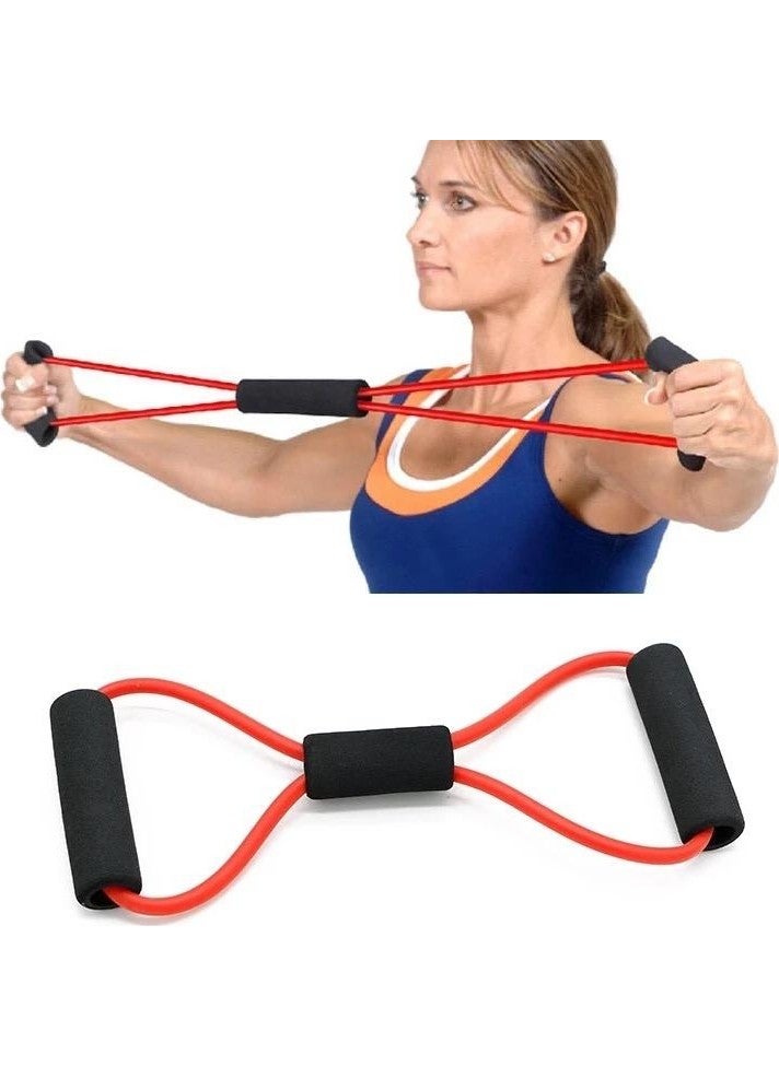 Clifton Exercise Pilates Resistance Band - Red  - Image 1