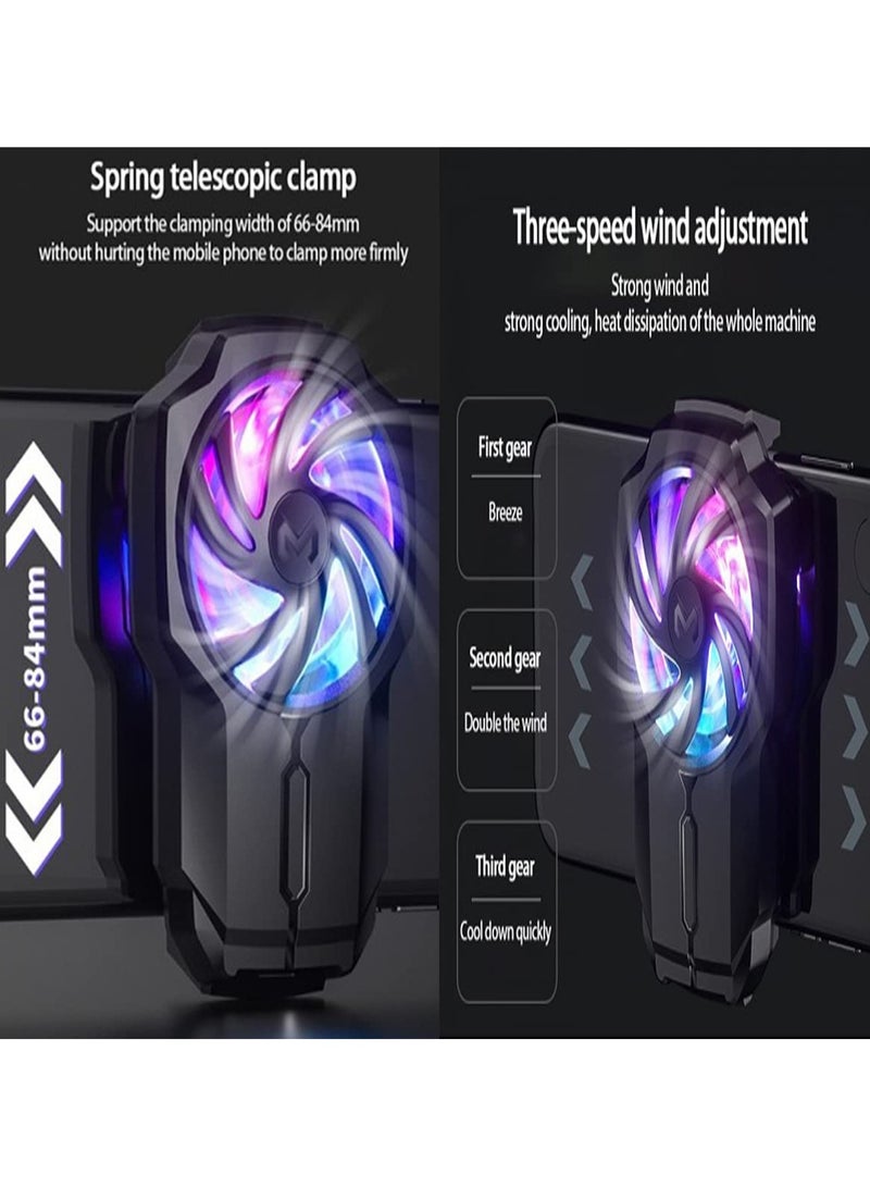 Memo Mobile Phone Cooling Fan with 700mAh Battery Fan - Image 3