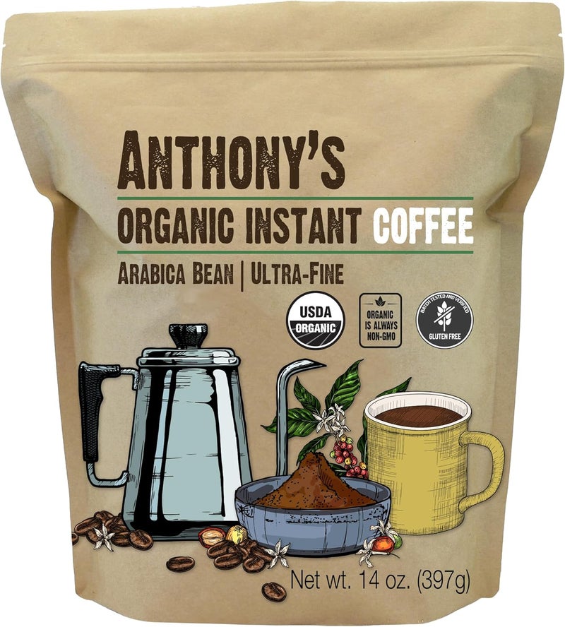 Anthony's قهوة أنطوني العضوية الفورية - 14 أونصة - Image 1