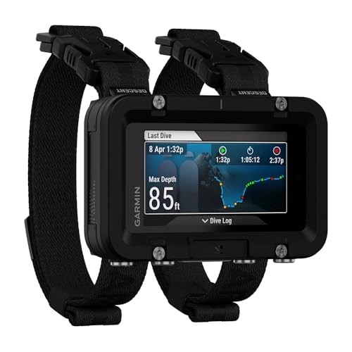 Garmin Descent™ X50i، جهاز كمبيوتر غوص متميز، شاشة تعمل باللمس 3 بوصات، مصنف للغوص حتى 20 ATM مع أزرار مقاومة للتسرب - Image 3