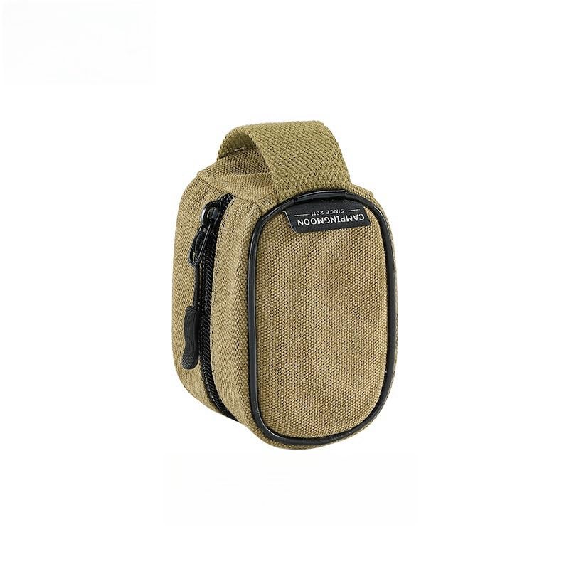 Campingmoon Camping Pocket Stove Bag Sturdy Canvas Storage Case for Micro Regulator Stove XD2F
