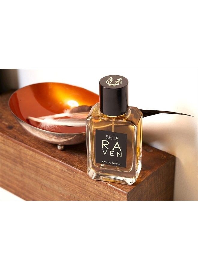 ELLIS BROOKLYN RAVEN Eau De Parfum - Mandarin Peony Patchouli - Clean Vegan Non Toxic Unisex Fragrance - 50 ml - Image 5
