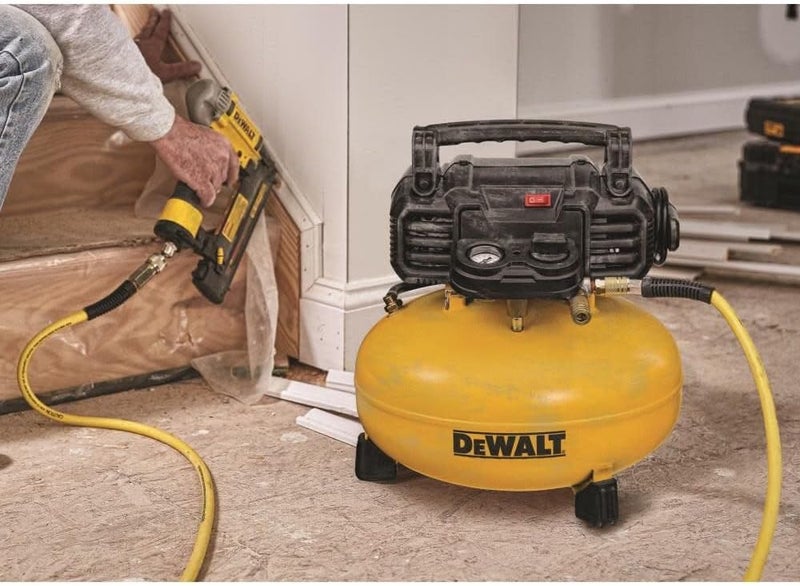 DEWALT ضاغط هواء DEWALT على شكل فطيرة سعة 6 جالون 165 PSI DWFP55126 - Image 3