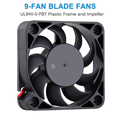 GDSTIME 50mm x 50mm x 12mm 24v Dual Ball Bearing Brushless Cooling Fan - Image 5