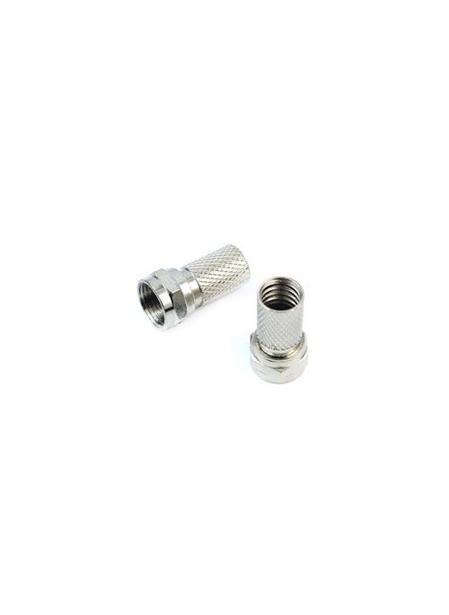 class F Connector Rg6u6 20Mm 100Pcs 