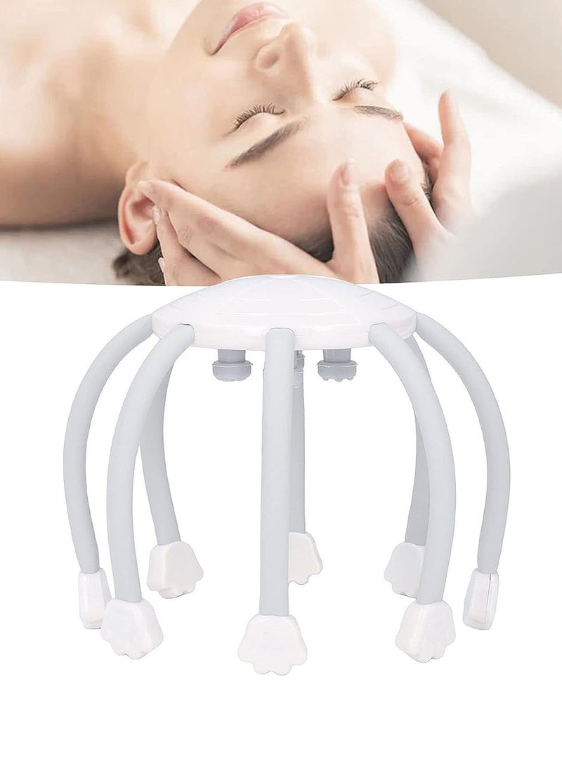 Electric Head Massager, Intelligent Head Massager Massager Grey - Image 1
