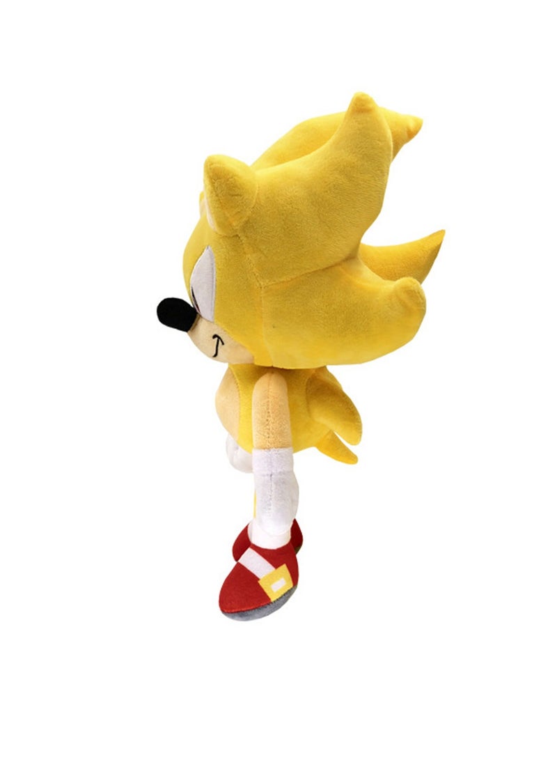 Yellow New Super Hedgehog Plush Toy Children's Gift, Birthday Gift (Big Head -30CM) - Image 3