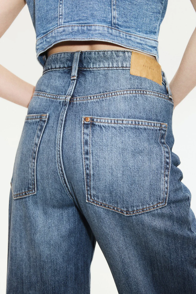 H&M Wide Ultra High Jeans