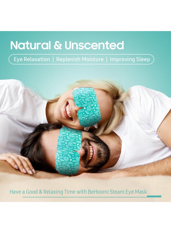 BeHoomi BeHoomi Steam Eye Mask, 20 Packs Eye Masks for Dark Circles and Puffiness Heated Eye Mask Warm Eye Compress Moist Heat Disposable Eye Mask for Dry Eyes, Stress Relief for Home Office Travel-Unscented  - Image 3