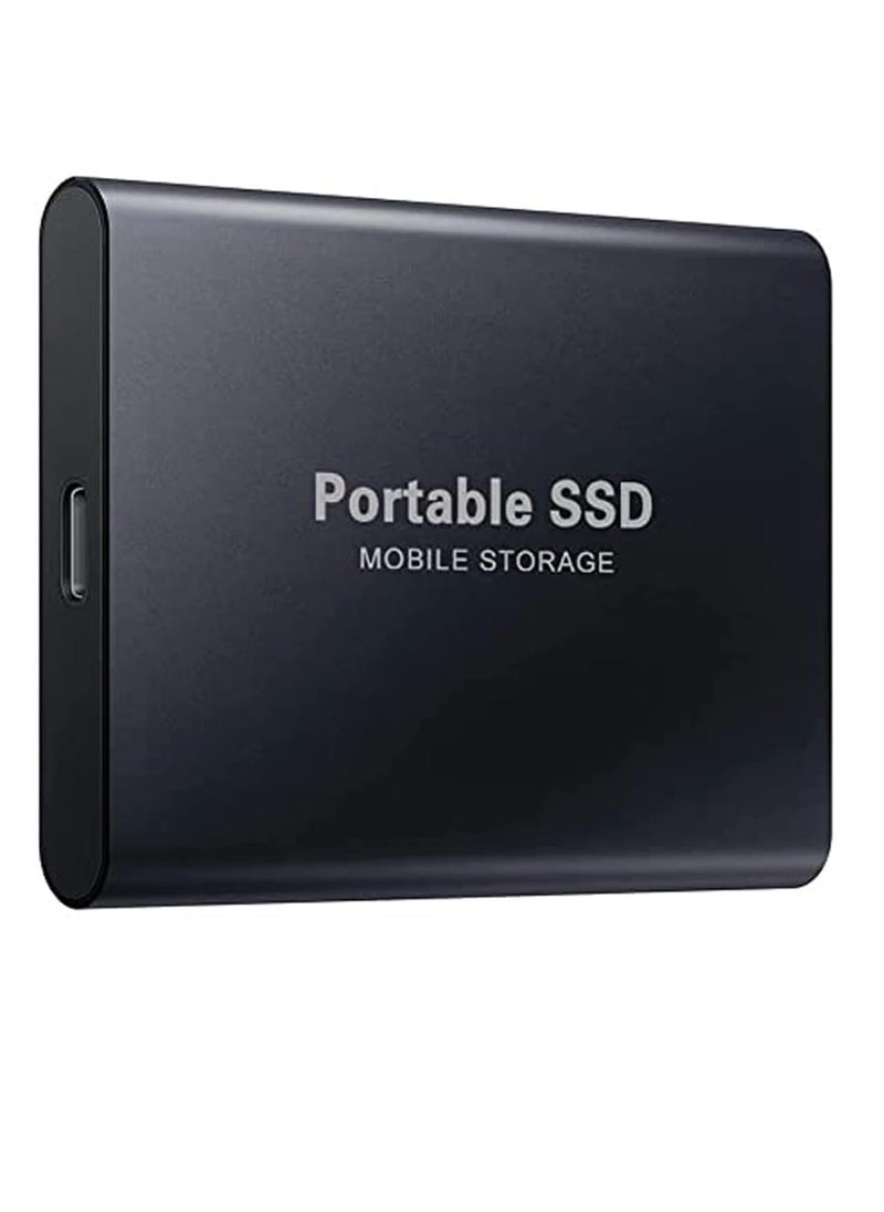 Generic - 12TB External Hard Drive Portable SSD External Hard Drives,Solid State External Drives,Computer Backup Drive,USB 3.1 to Type-C Support Data Storage Transfer for Windows XP PC Laptop and Mac(Black) - Image 1