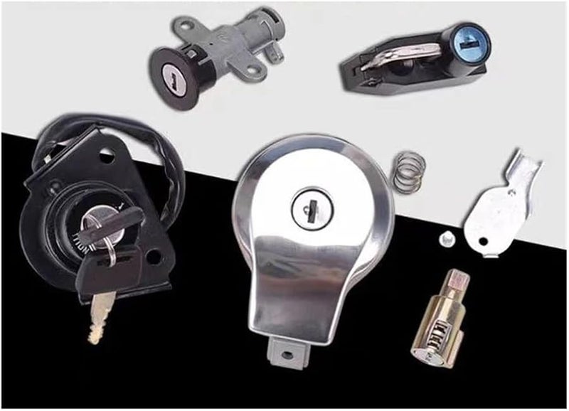 Fit For Yamaha Virago XV125 250 400 535 750 1100 Motorcycle Fuel Gas Cap Lock Color B - Image 1