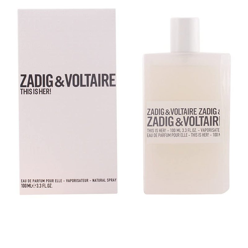 Zadig & Voltaire This is Her for women Eau de Parfum 3.3 ounce - Image 1