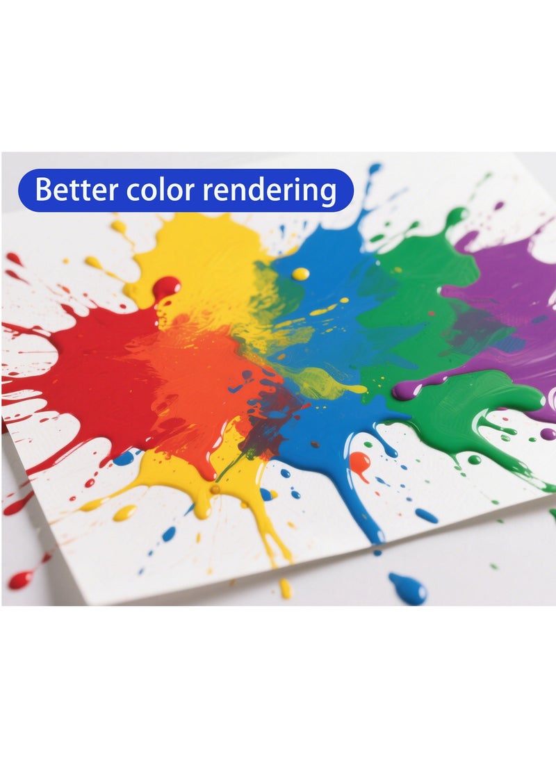 Ink 103 (SET) Compatible for ink Combo L1110 L3110 L3111 L3150 L3151 L3156 L3160 L5190 (Black Cyan Magenta Yellow)  - Image 5