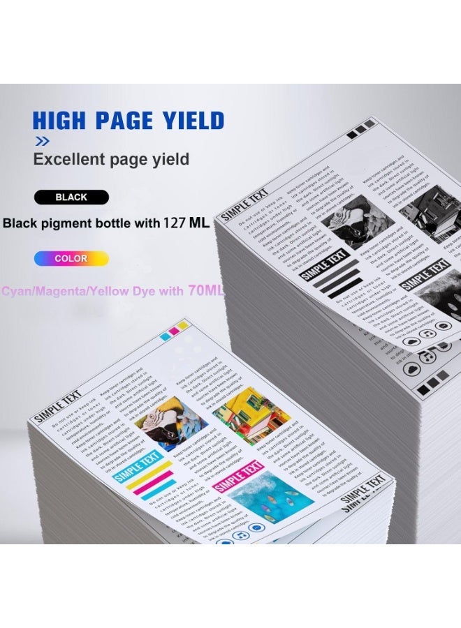 Ink 103 (1 SET) Compatible for EPSON  ink Combo L1110 L3110 L3111 L3150 L3151 L3156 L3160 L5190 (Black Cyan Magenta Yellow) - Image 3