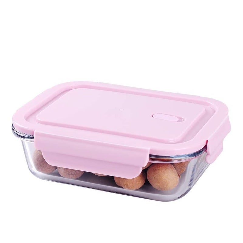 BIG CART Airtight Food Storage Glass Containers Plastic Lid Storage Jars and Container for Kitchen Kitchen Storage Jars Fridge Storage Containers 1 - Image 2
