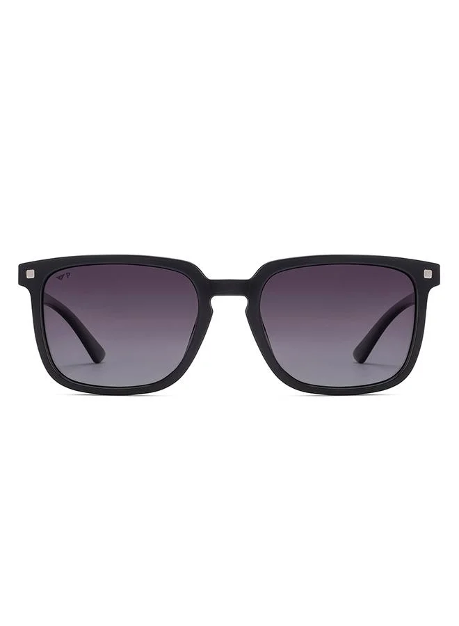 VINCENT CHASE Full Rim Square Classics Branded Latest And Stylish Sunglasses Polarized And 100% UV Protected Unisex Large VC S16753