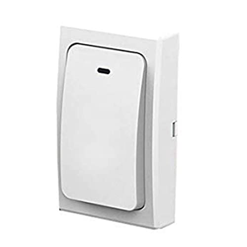 SMILEDRIVE® Wireless No battery 600ft Long Range Calling Doorbell for Home, Office- 110dB Loud Volume, 4 Level Volume Adjust, Flashing LED light, 36 Chimes, IP44 Waterproof (1 Receiver+1 Push Button) - Image 2