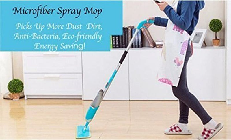 GTC® Spray Mop with Removable Washable Cleaning Pad and Integrated Water Spray Mechanism (Color May Vary) 344 - Image 2