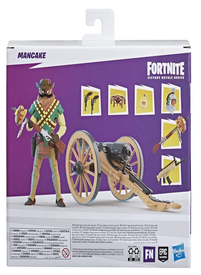 FORTNITE مجموعة مانكيك ديلوكس من سلسلة فورتنايت فيكتوري رويال - تمثال عمل قابل للجمع مع ملحقات - للأعمار من 8 سنوات وما فوق، 6 بوصات - Image 4