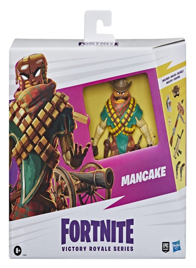 FORTNITE مجموعة مانكيك ديلوكس من سلسلة فورتنايت فيكتوري رويال - تمثال عمل قابل للجمع مع ملحقات - للأعمار من 8 سنوات وما فوق، 6 بوصات - Image 5