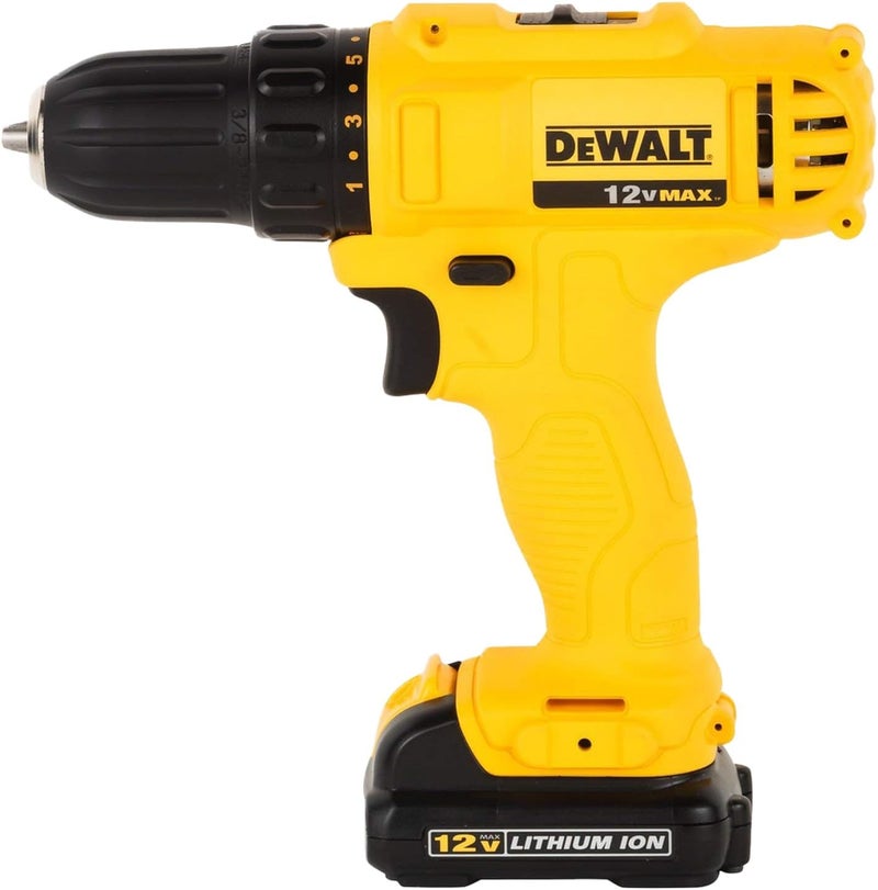 DEWALT 12V XR Li-Ion Compact Drill Driver - DCD700C2 - Image 1