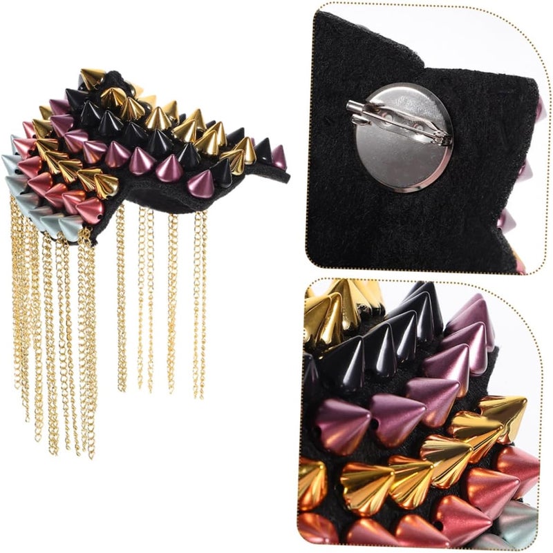 Vintage Shoulder Epaulette Tassel Chain for Uniforms Wedding and Parties - Image 5