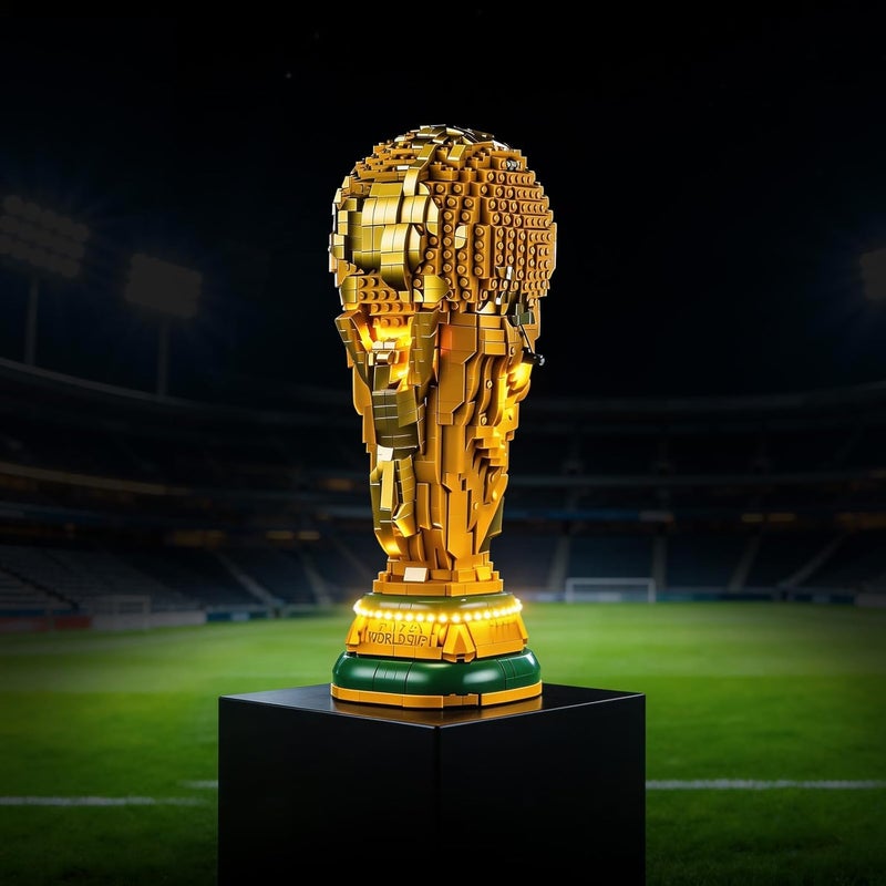 Vaodest LED Lighting Kit for FIFA World Cup Trophy 43020 - Creative Decoration Lights Compatible with Lego Sets - Image 1