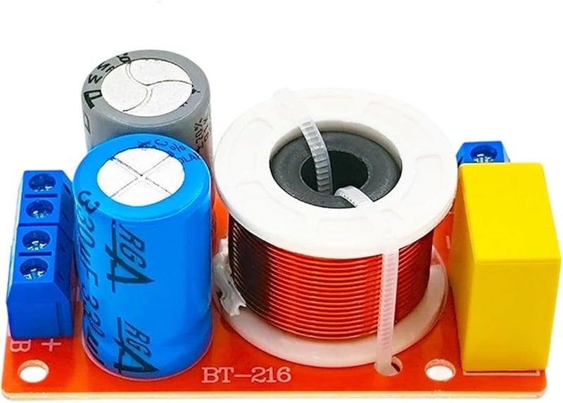 2 Way Crossover For Bookshelf And Center Speaker Solderless Terminals Easy Installation - Image 1