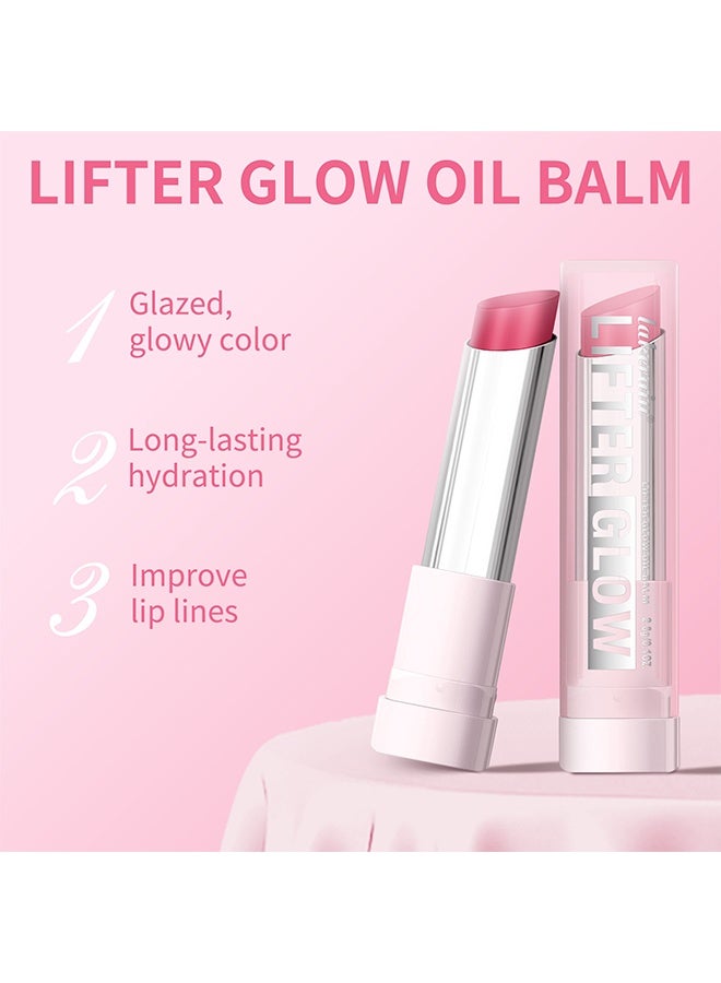 lakerain Lifter Glow, Lifter Glow Oil Balm, Lifter Glaze Oil Balm with Hyaluronic Acid and Hydrating Oil Blend, Lip Balm with 24HRs of Smooth, Moisturizing Shine #9 LATTE CRUSH - Image 5