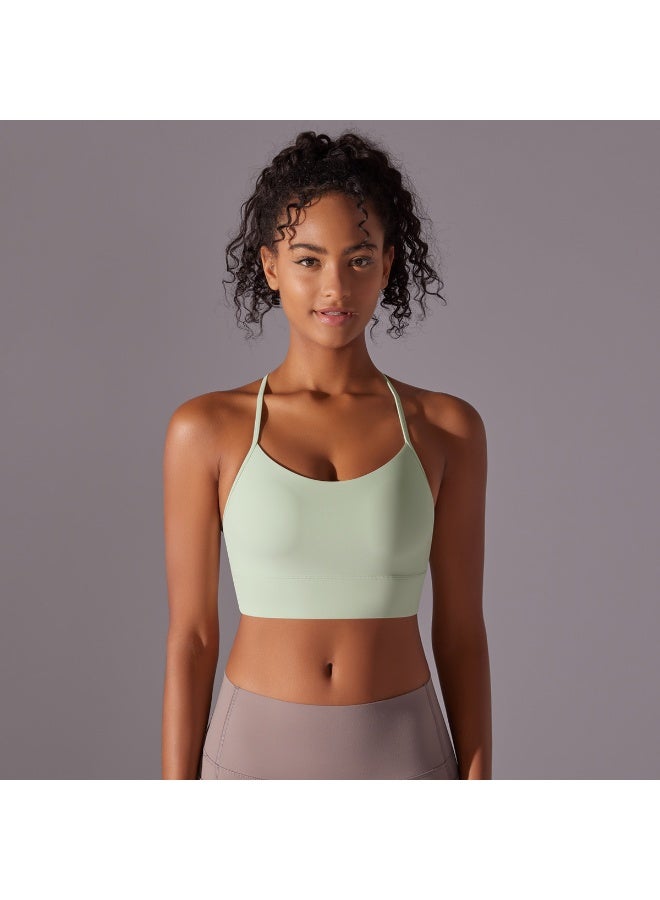 Seamless Yoga Bra Y-back Crop Tops Running Gym Sport Underwear Push Up Yoga Vest Shockproof Fitness Workout Bra - Image 2